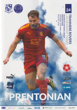 Tranmere Rovers v Aldershot Match Programme 2018-04-14
